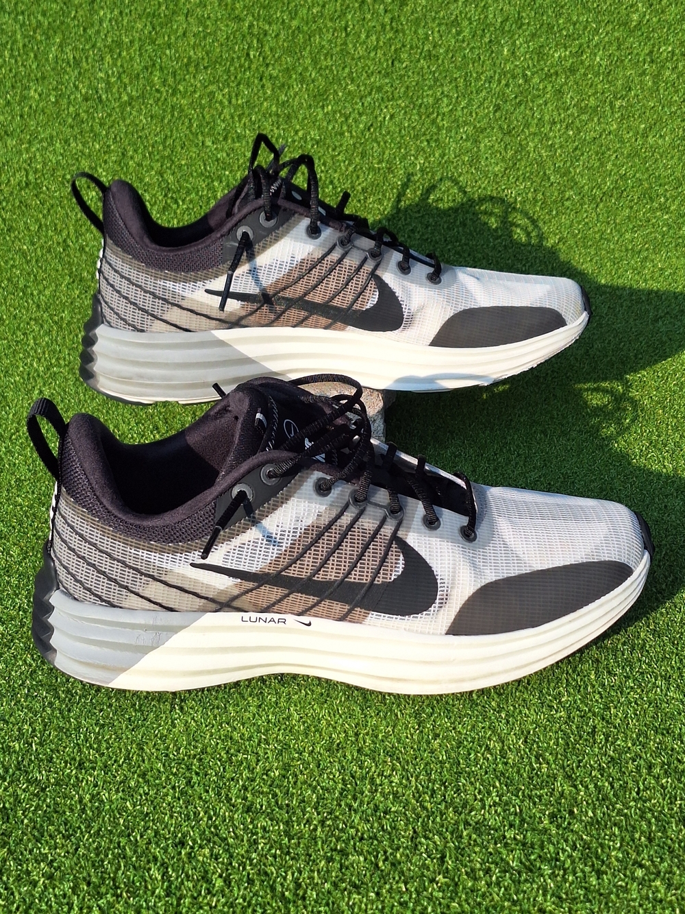 Nike Lunar Roam Men's Size 7.5 DV2440-102 Summit White/Black - Picture 7 of 8